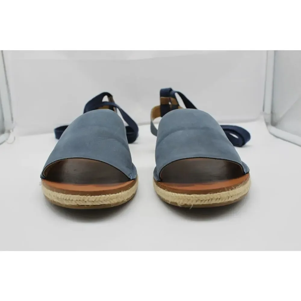Lucky Brand‎ LK-Daytah Dark Chambray Blue Espadrille Sandals Shoes Size 9M